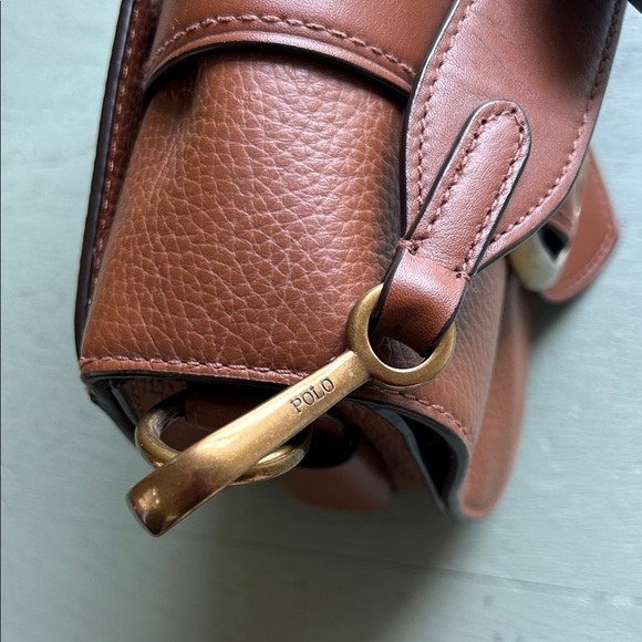 Polo Ralph Lauren Leather Crossbody Bag - Picture 12 of 16